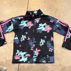 Adidas Kids Swim Rashguard - Black, Pink, Blue